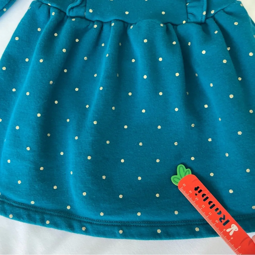 Carter's Polka Dot‎ Fleece Dress
